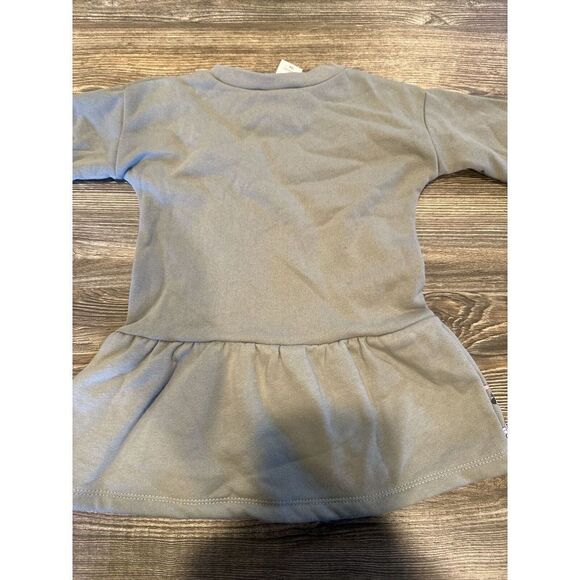 Toddler Girls' Minnie Mouse Printed Sweatshirt Dress - Green 18M. NWT. Y - Picture 6 of 6